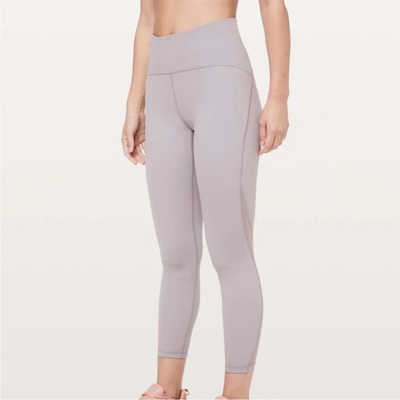 Lululemon Fast Free II Leggings 25" Size 8 Purple - Picture 1 of 10